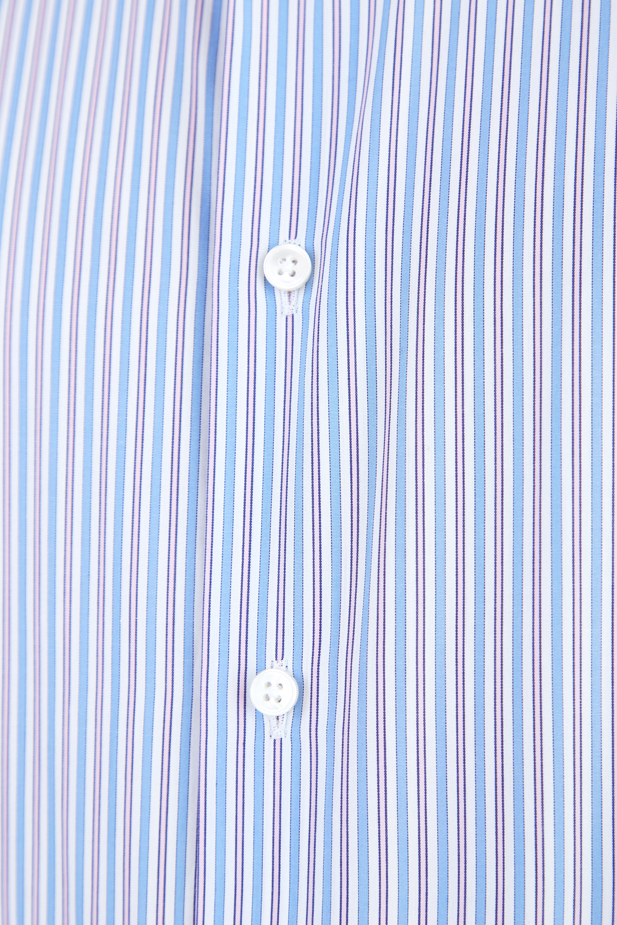 Хлопковая рубашка в полоску из мягкой ткани Supercotone XACUS, цвет голубой, размер 48;50;56;52;52 - фото 5